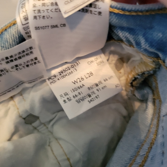 Levi's 501 Skinny Jeans Size 26 - Picture 3 of 11